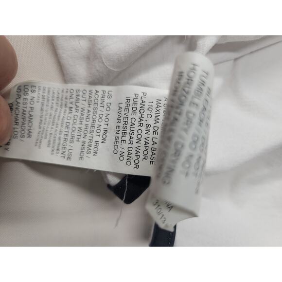 Puma T Shirt Mens Size Large White Logo Casual Short Sleeve Adult Embroidered - Picture 15 of 16